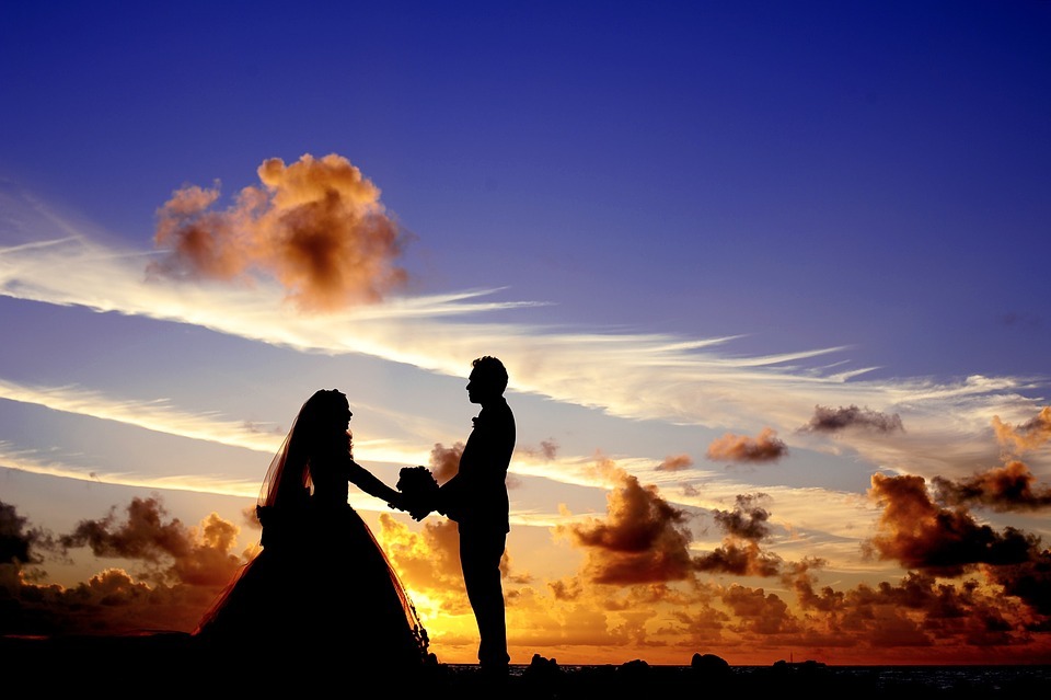 boda con drones