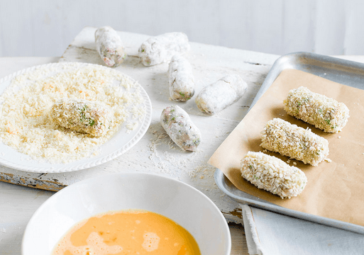 Rebozar croquetas
