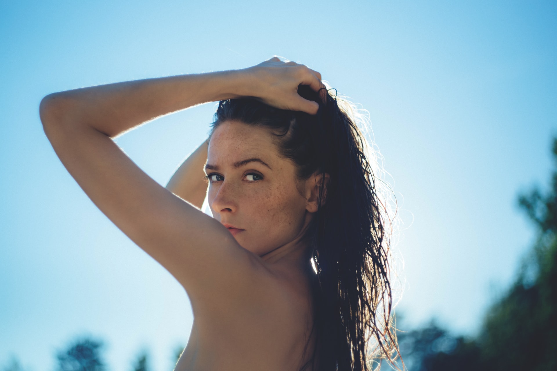 chica modelo morena
