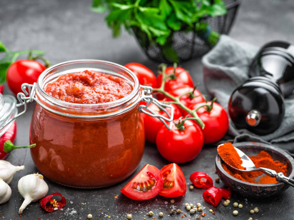 Pasta de tomate casera