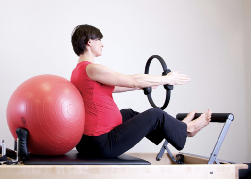 mujer haciendo ejercicio