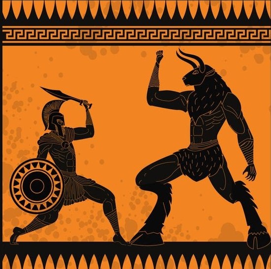 zeus y minotauro