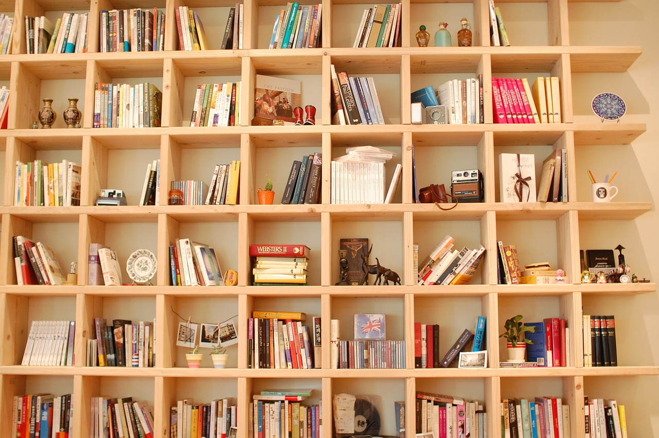 Estantería de libros