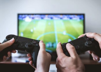 jugando al fifa