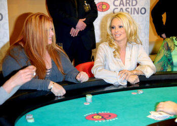 pamela anderson en casino