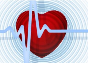 Dibujo de corazón con linea