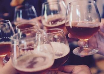 Cervezas en despedida de soltero