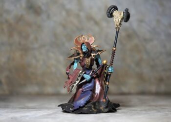 ¿Cómo se pinta una miniatura Warhammer?