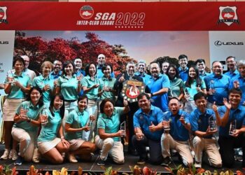 Golf: el fuerte tramo final ve a Tanah Merah superar a sus rivales para ganar el trofeo SGA