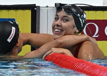 Natación: canadiense Harvey dice que fue drogada anoche de campeonatos