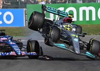 Fórmula 1: el auto de Hamilton recibió un golpe de 45G en el accidente de Spa, dice Mercedes