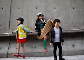 Niños a la moda
