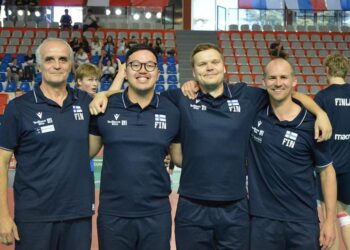 Voleibol: el entrenador del S'porean, Daryl Tay, deja su huella en Finlandia