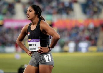 Atletismo: Shanti Pereira logra el primer lugar en Asia en el ranking femenino de 100 metros