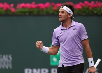 Tenis: Ruud, Norrie, crucero de tercera ronda desde Indian Wells