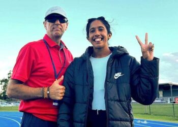 El entrenador Luis Cunha sorprende y Shanti Pereira rompe récords nacionales por 3 días consecutivos