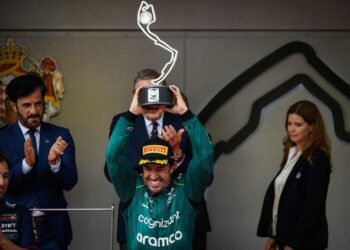 Alonso se convierte en el podio más viejo de Mónaco en 50 años