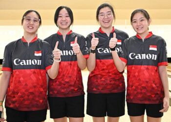 Las chicas de Singapur ganan el oro por equipos en el Campeonato Asiático de Bolos Juveniles