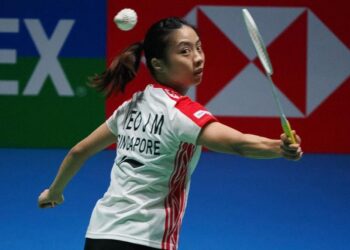 Mal día en la oficina para los jugadores de bádminton de Singapur