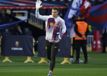 El portero alemán Ter Stegen fue excluido de los amistosos