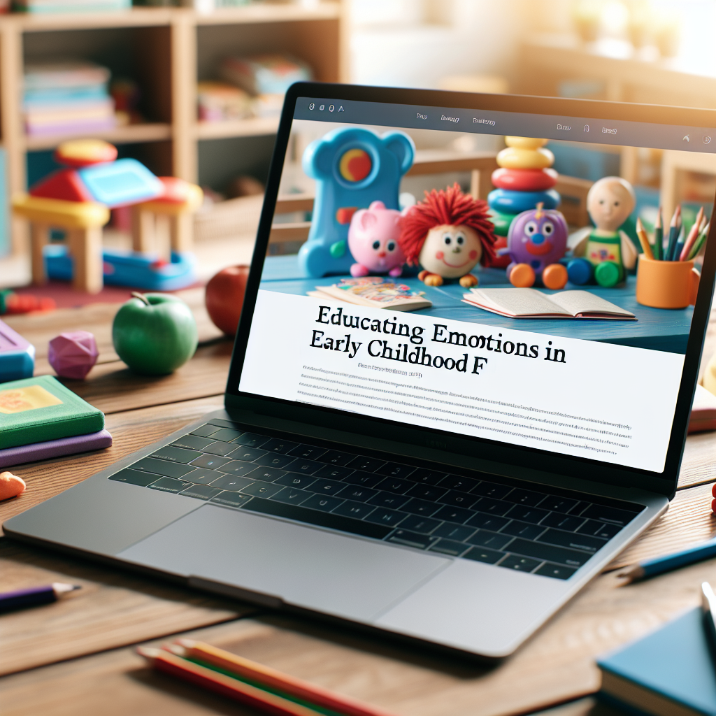ℹ Guía Completa para Educar las Emociones en la Primera Infancia ...