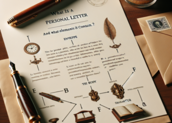 ¿Qué es una carta personal y qué elementos contiene?