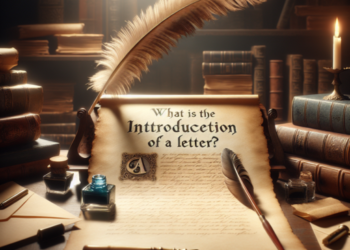 ¿Cuál es la introducción de una carta?