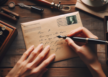 ¿Cómo escribir en el sobre?