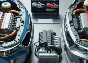 ¿Kia utiliza el mismo motor que Hyundai?