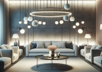 lamparas led salon