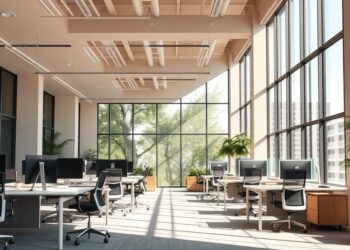 La importancia de la ergonomía y la iluminación arquitectónica en el diseño de interiores de oficinas