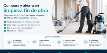 ¿Cómo comparar presupuestos de limpieza fin de obra y ahorrar tiempo en tu reforma?
